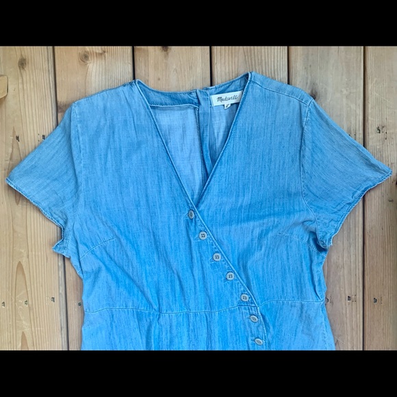 Madewell Dresses & Skirts - Madewell Denim Wrap Dress